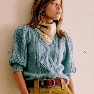 Brand new Giulia jumper in frosted blue